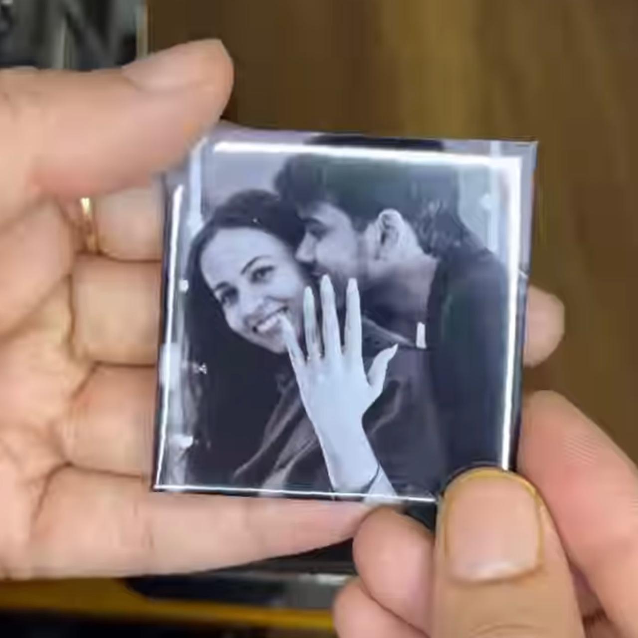 Couple memories magnets