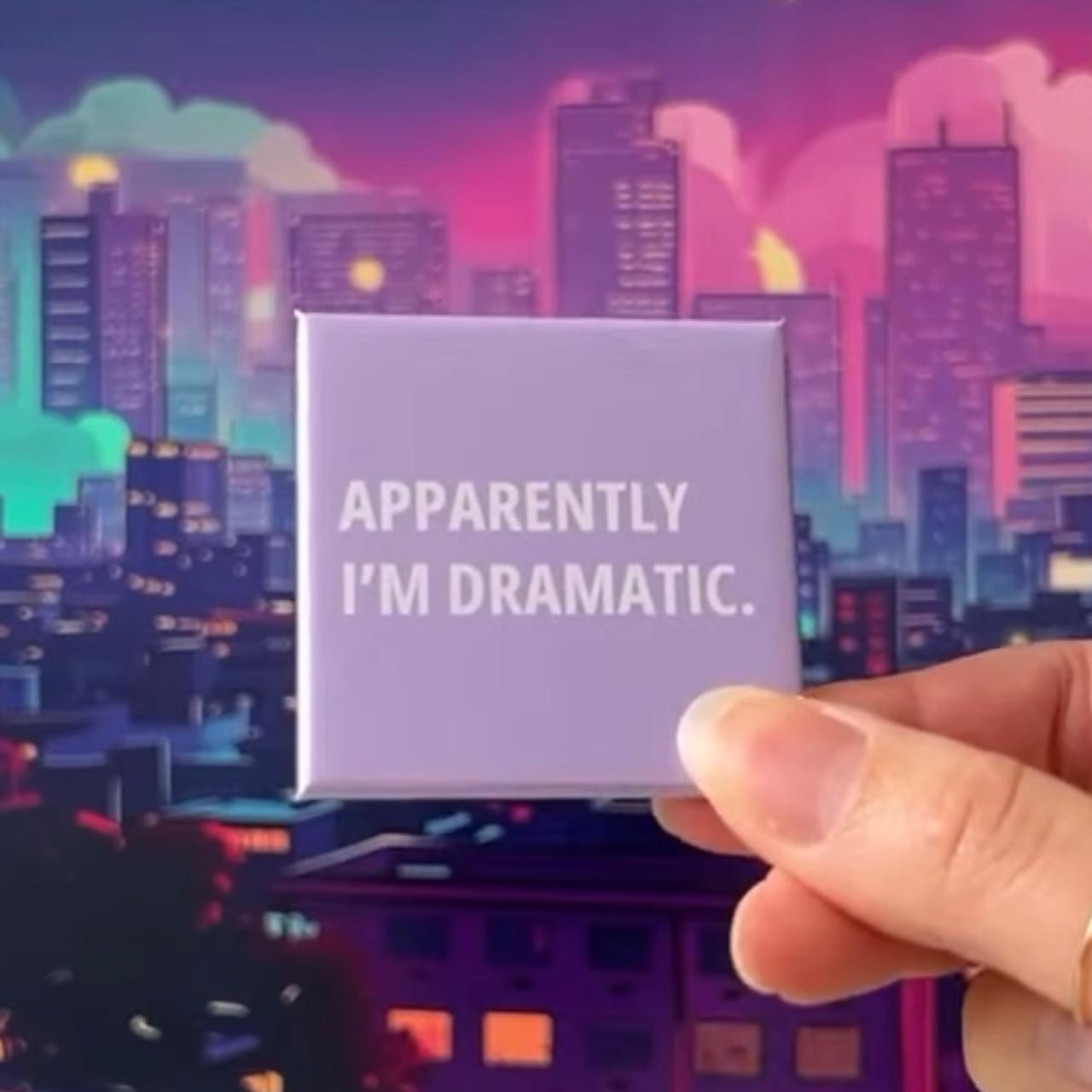 Custom Quotes on a fridge magnet